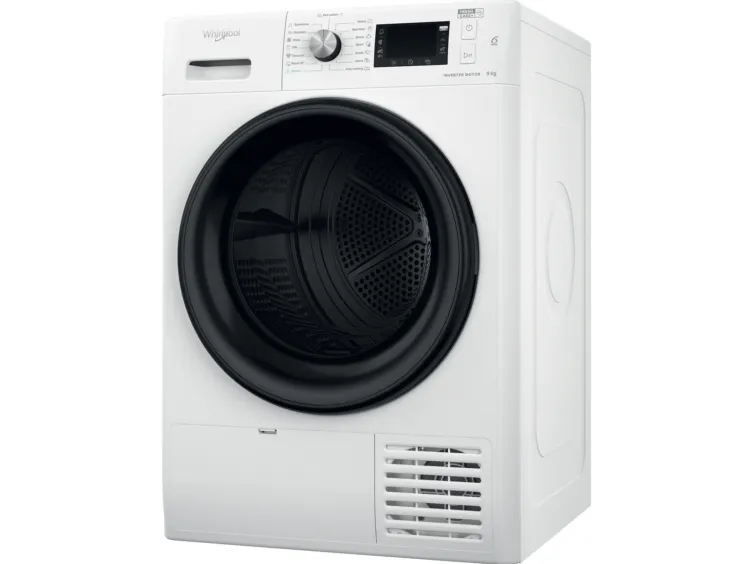 Whirlpool FFT M22 9X2B EE - Tørremaskine - bredde: 59.5 cm - dybde: 64.9 cm - højde: 84.9 cm - frontbetjening - hvid