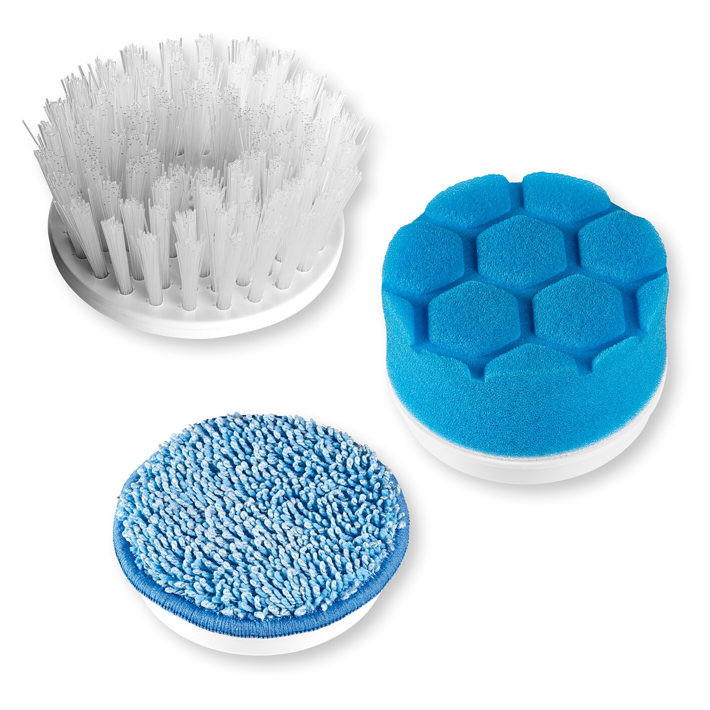CLEANmaxx Ersatzbürsten 3er für Akku-Reinigungsbürste