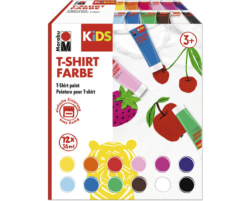 Marabu Kinder T-shirt Diverse Kleuren 12x36 ml