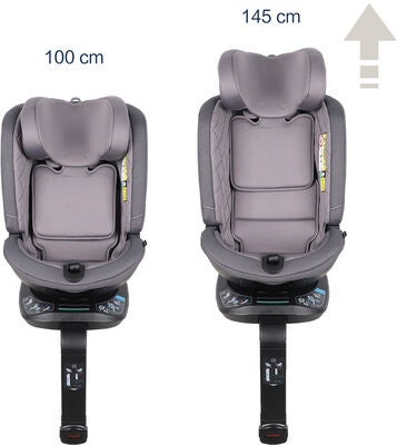 Beemoo Rotate i-Size Bilstol, Mineral Grey
