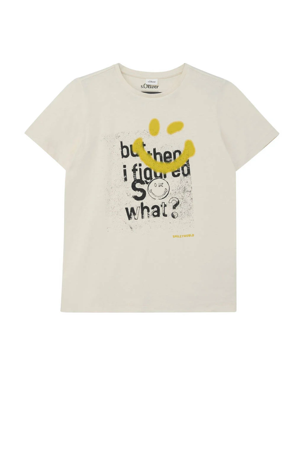s.Oliver T-shirt lichtgrijs