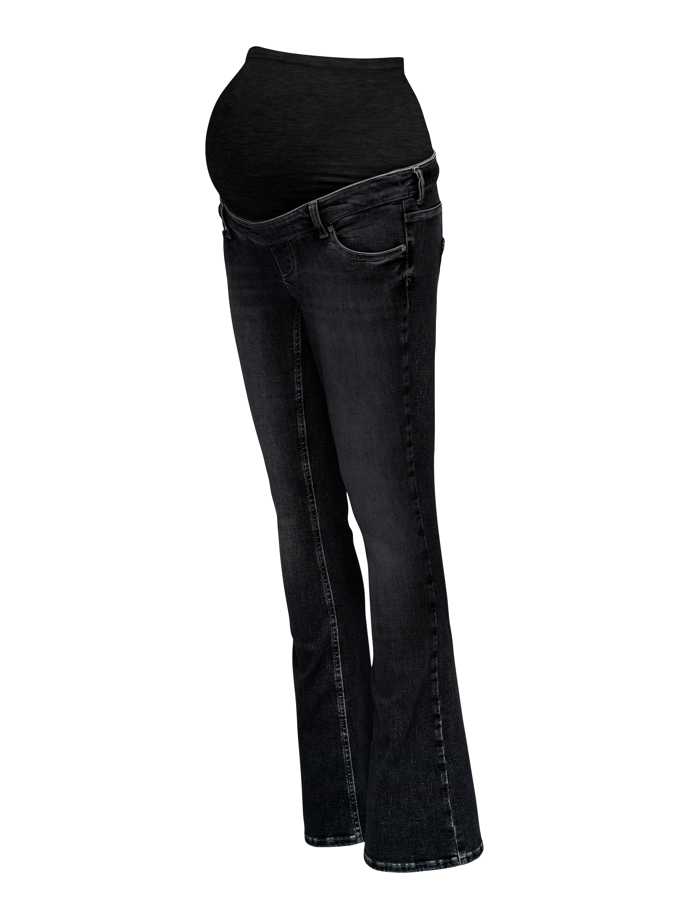 ONLY MATERNITY Bootcut-Jeans »OLMBLUSH MID WAIST FLARED DNM BOX NOOS«
