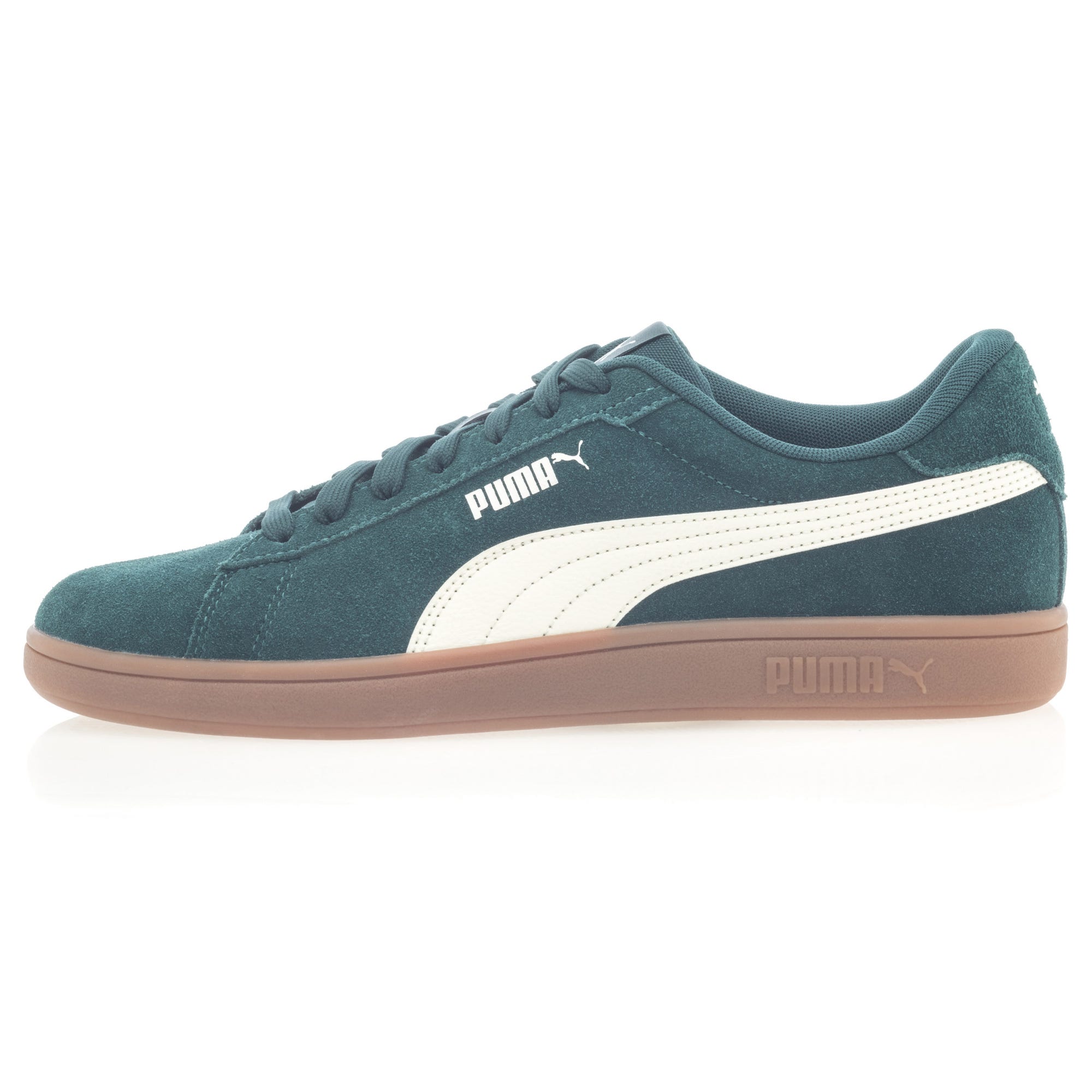Baskets Homme en cuir vert