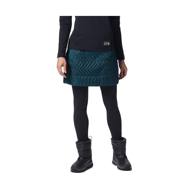 Mountain Hardwear Trekkin Insulated Mini Skirt Women Dark Marsh