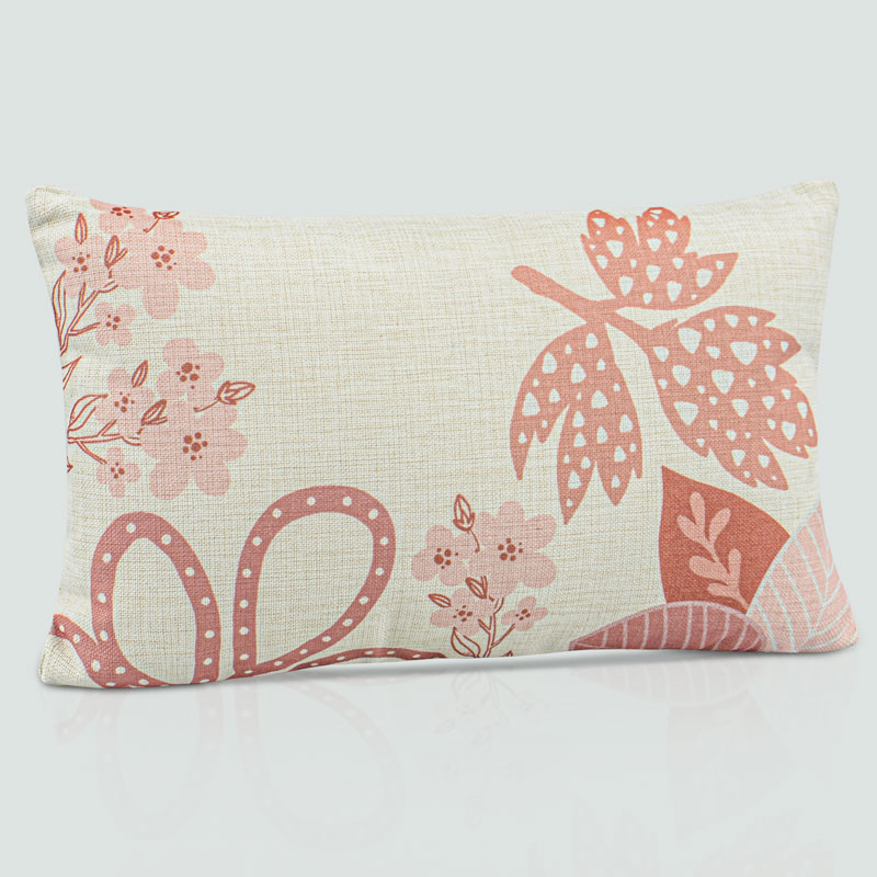 Coussin imprimé 'Indila'