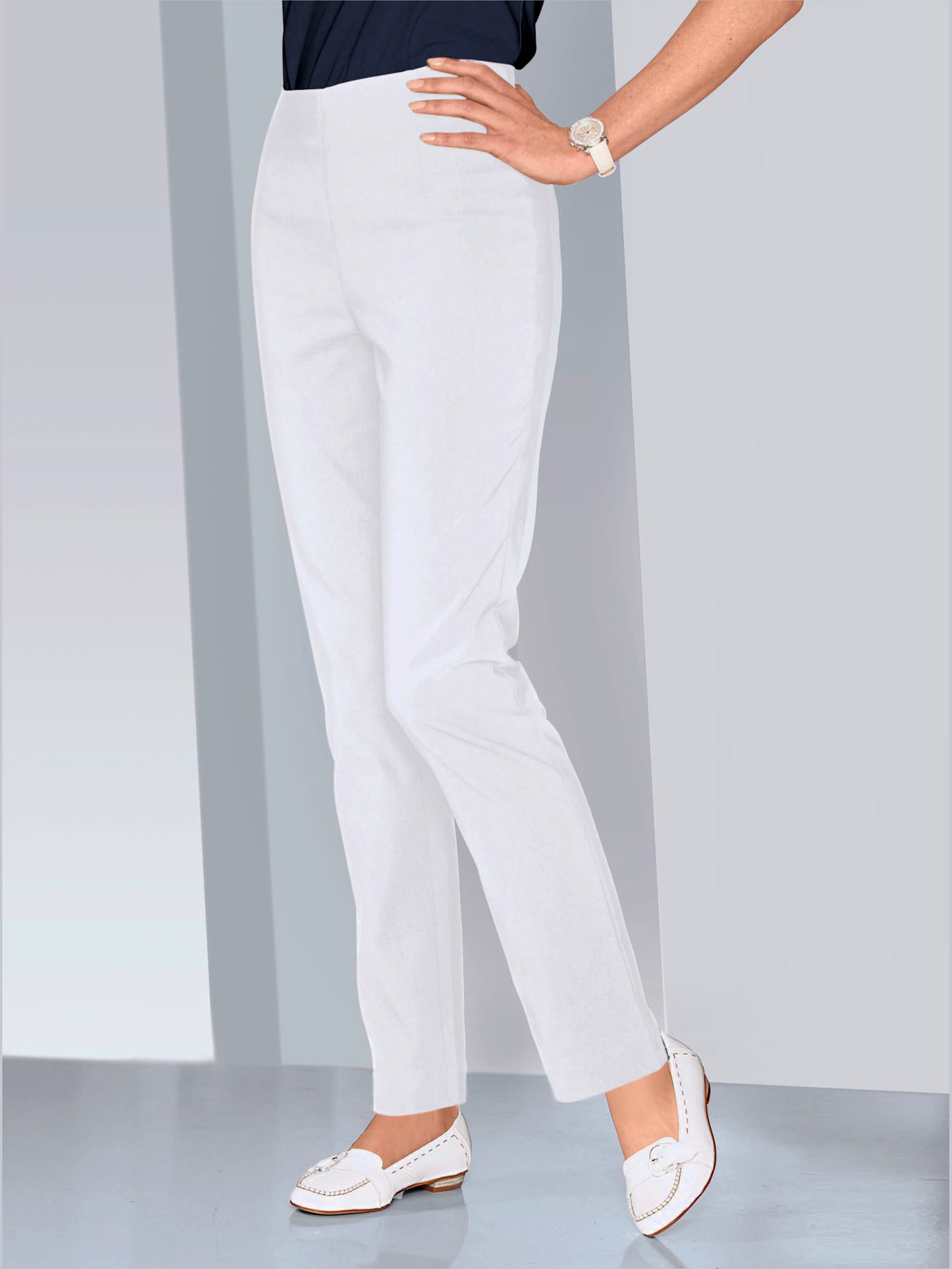 Pantalon costume coupe confort ceinture élastique invisible