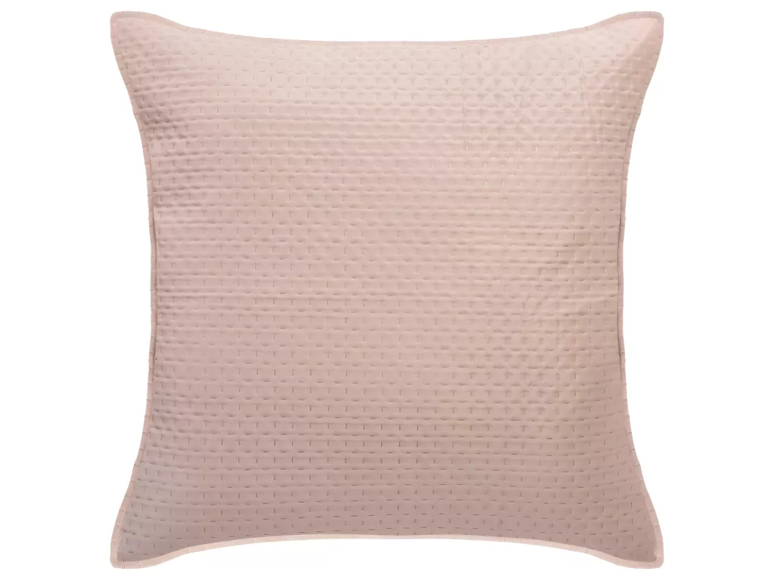 Dessus de lit Rose 240 x 260 cm avec 2 Taies