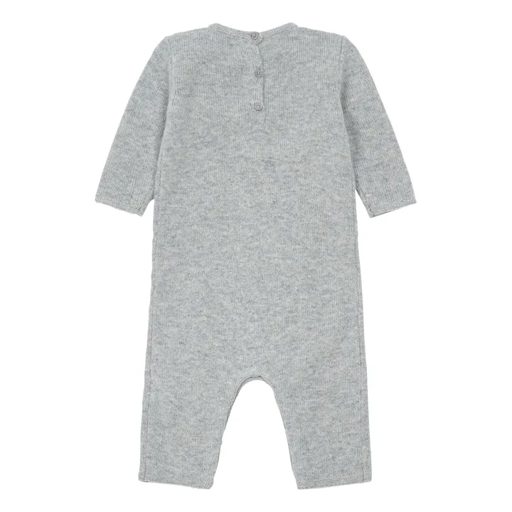 Bonpoint Combinaison Cachemire | Gris chiné