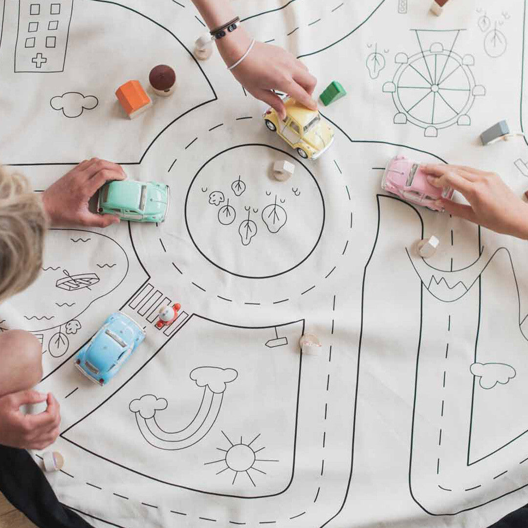 play&go speelkleed en opbergzak noomad - playville
