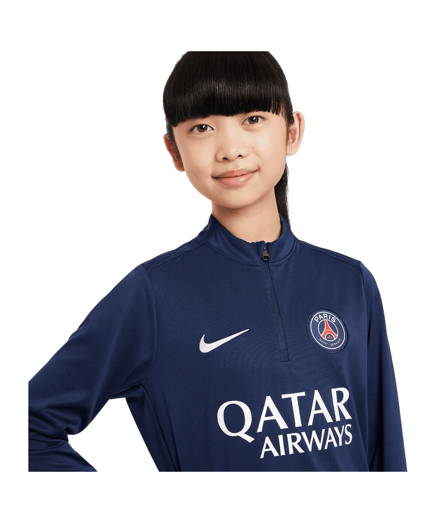 Nike Paris St. Germain Academy Drill Top Sweatshirt Kids Blau F411