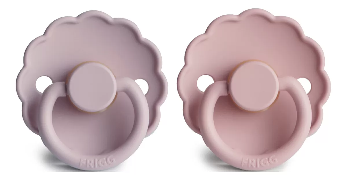FRIGG Daisy Rund Latex Baby Pink/Soft Lilac - Flere størrelser