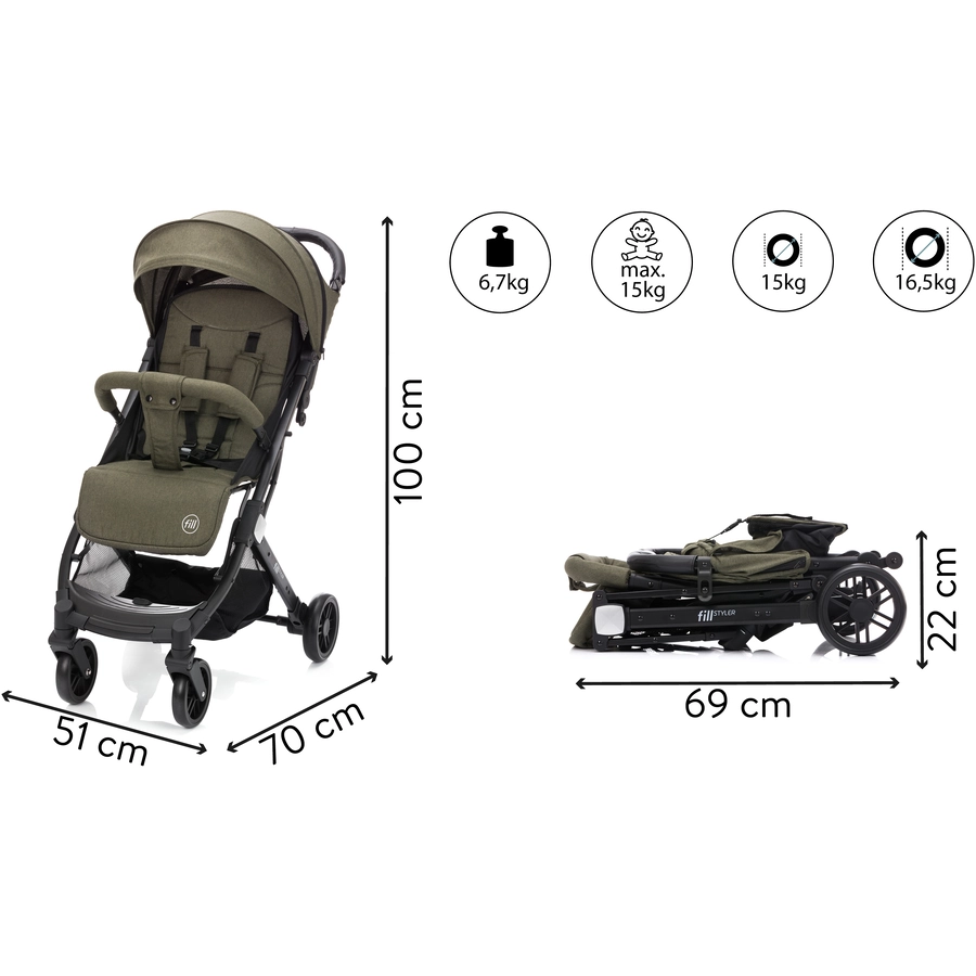 fill Sportwagen Styler Oliv Melange