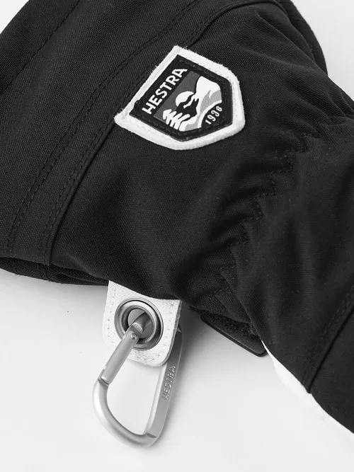Hestra Army Leather Heli Ski Black