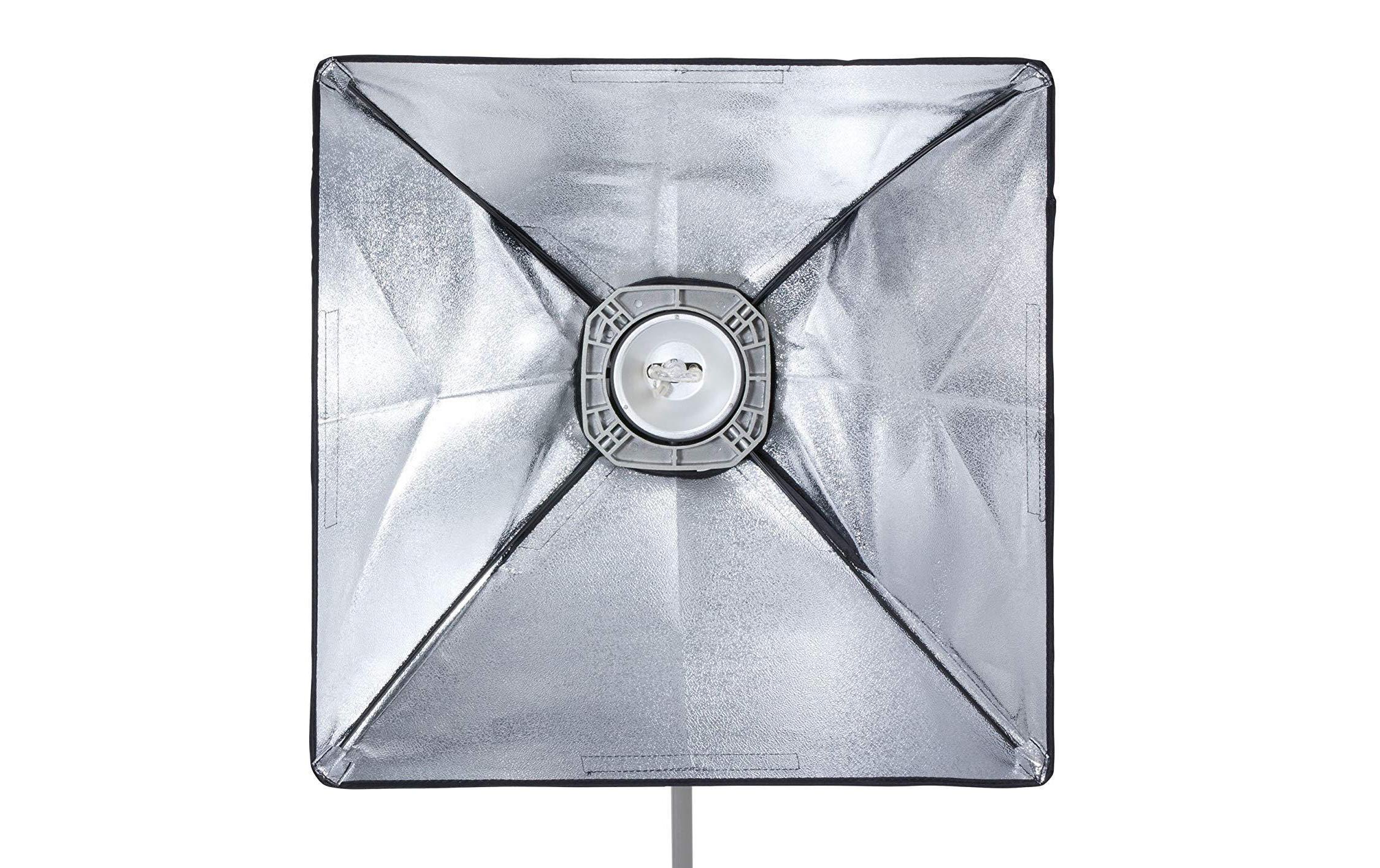 Softbox SLBL 45x45cmFür eine natürliche, gleichmässige Beleuchtung