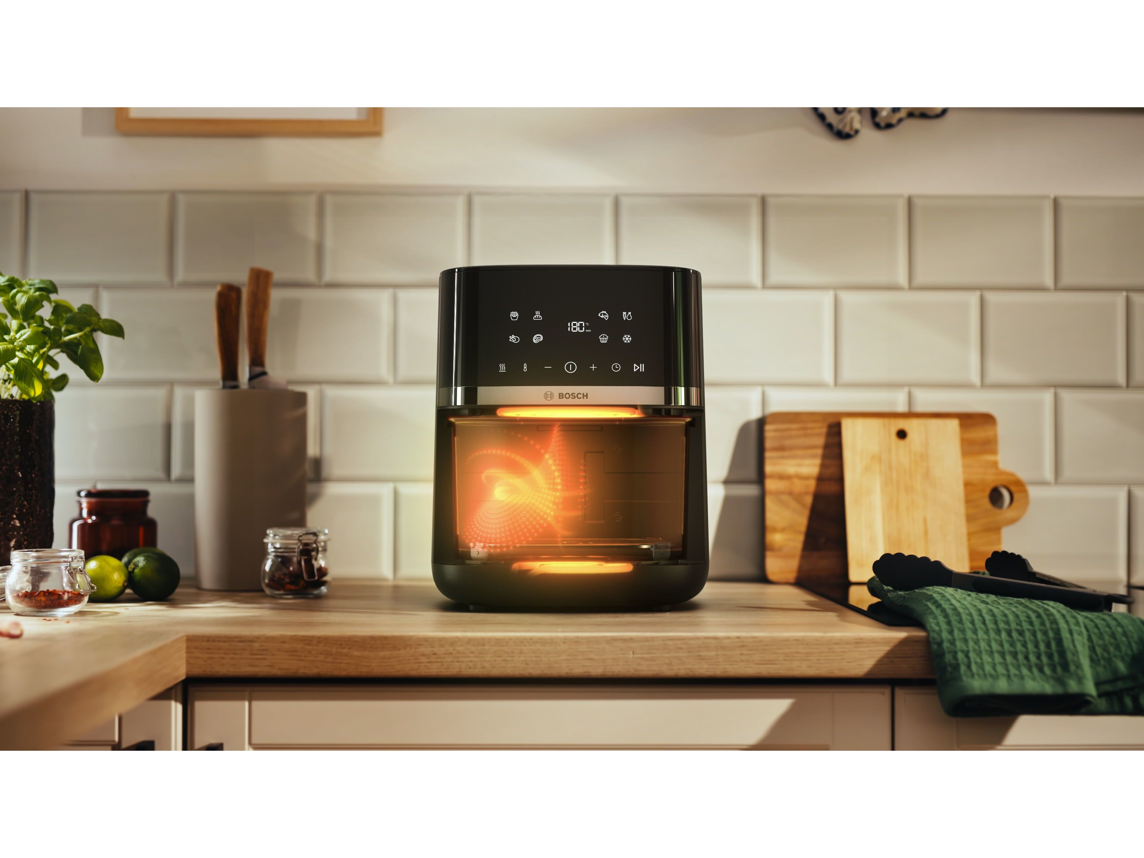 FRITADEIRA SEM ÓLEO BOSCH MAF462B0 AIRFRYER SERIE4 61L