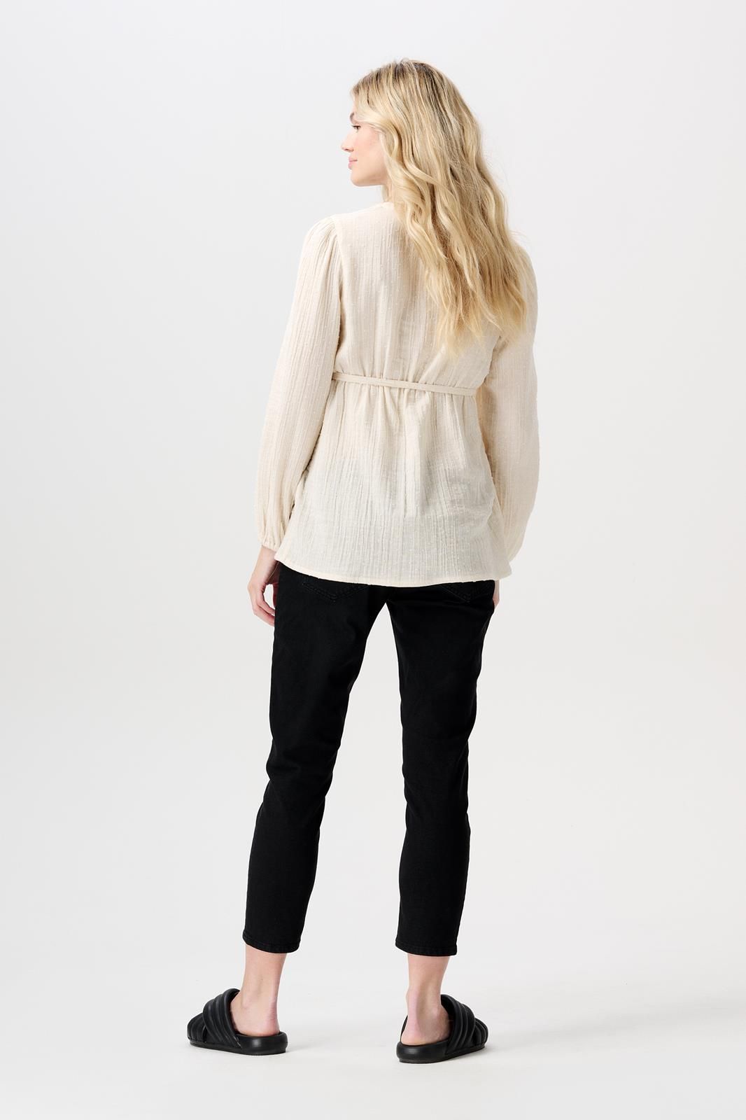 Noppies Maternity Blouse Joy - Whitecap Gray