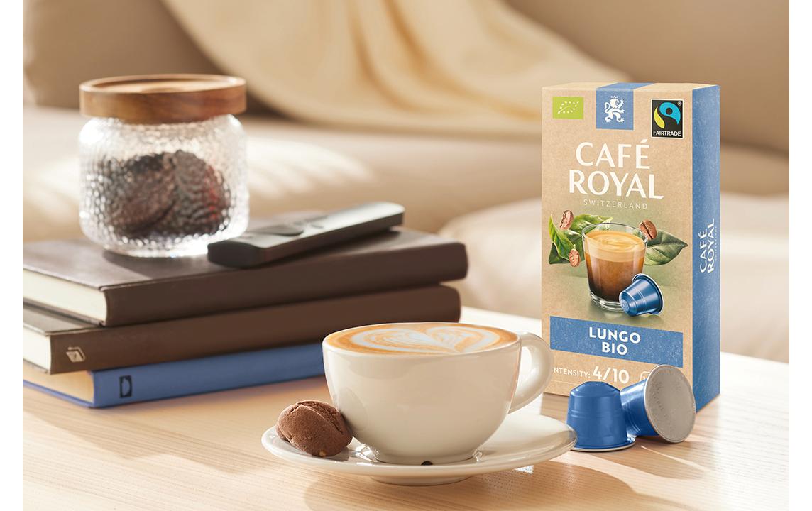 Kaffeekapseln für Nespresso Lungo Bio 100 StückKaffeekapseln für Nespresso Maschinen