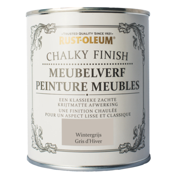 Rust-oleum Chalky Finish Meubelverf wintergrijs 750 ml