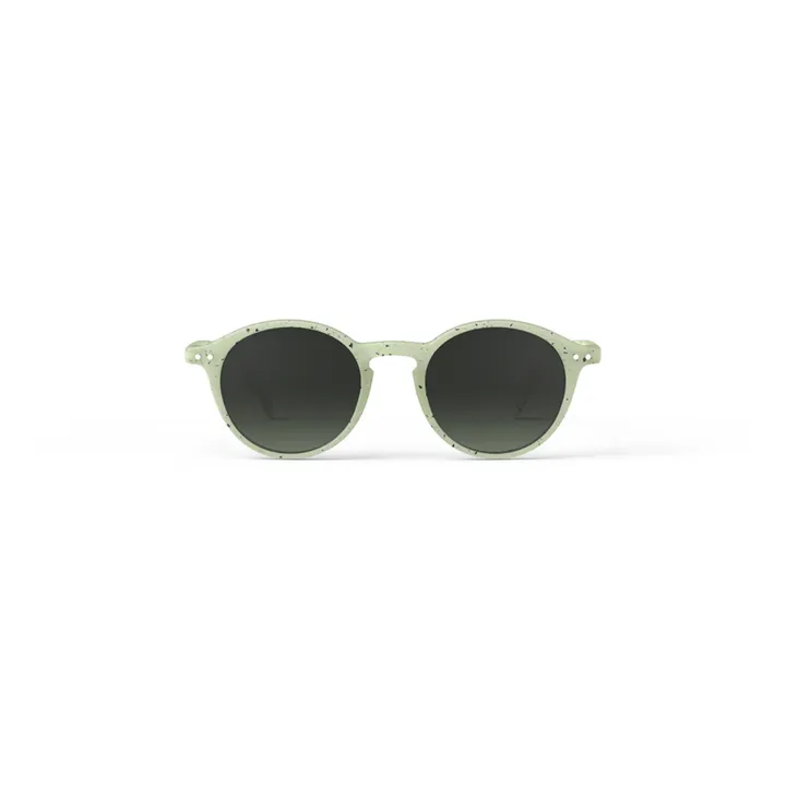 IZIPIZI Lunettes de Soleil #D Effet Moucheté - Collection Adulte | Vert d'eau