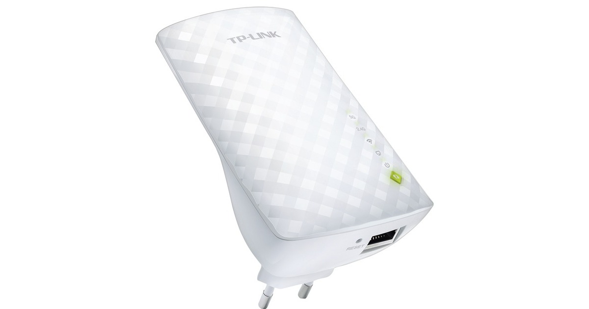 TP-LinkRE200 AC750 DB Range Extender repeater  (Wit, Dual Band (2,4 Ghz/5 Ghz))