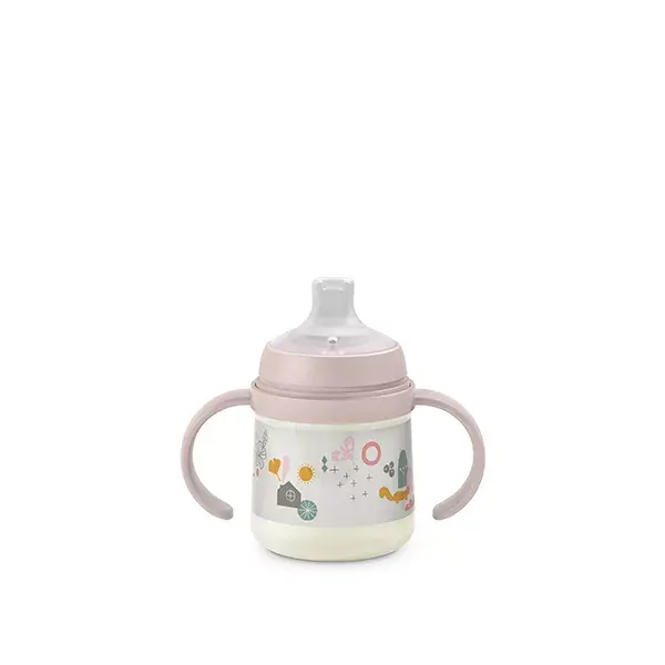 Mamadeira Suavinex com Alças 6M+ Passeio no Parque Rosa 150 mL