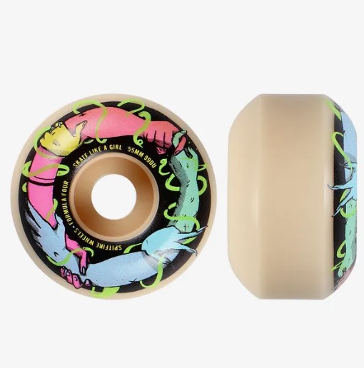 Spitfire 53mm F4 99D Skate Like A girl Clsc