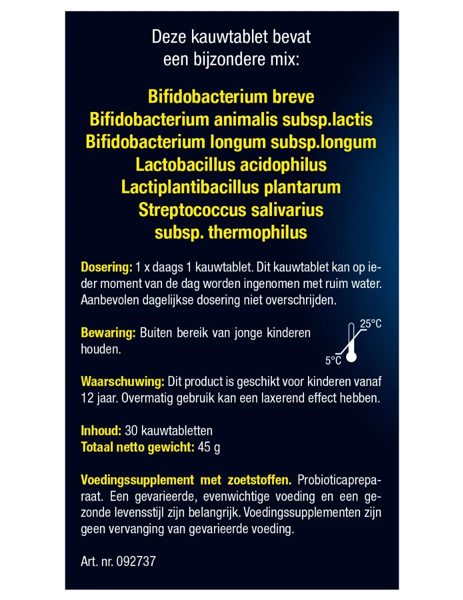 BioticoMel 30 kauwtabletten (THT 06-2027)