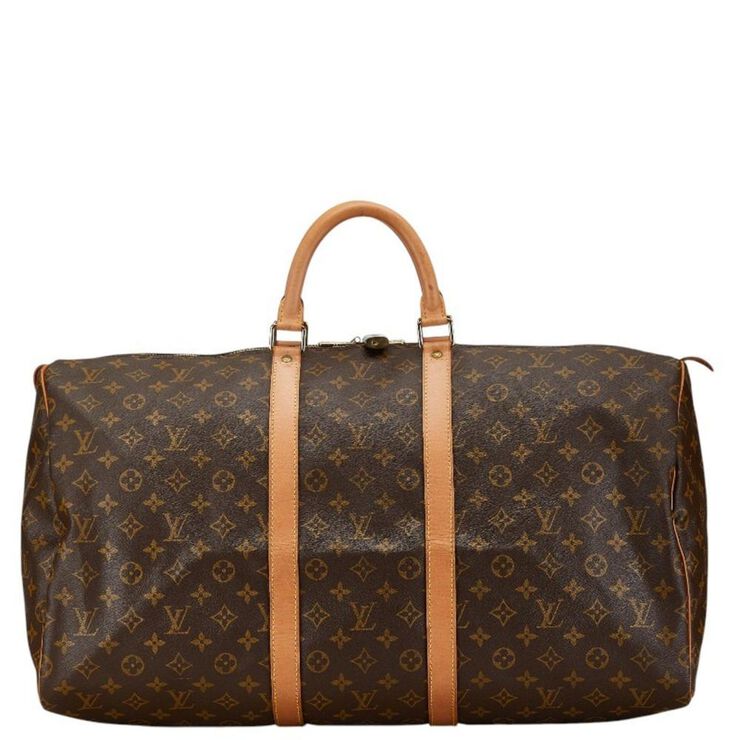 Louis Vuitton Vintage Louis Vuitton Keepall Brown