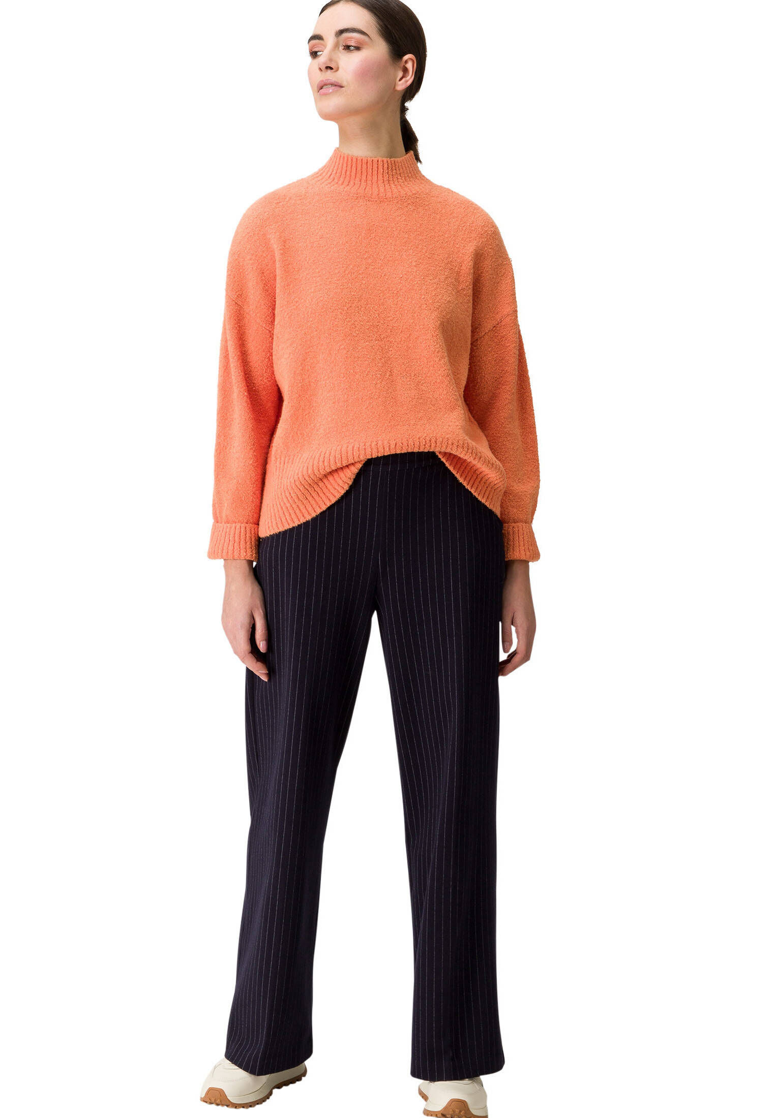 zero| Damen Pullover mit Rollkragen