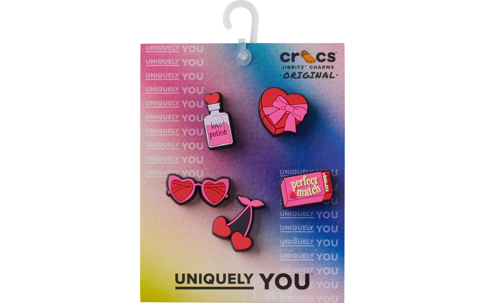 Crocs Jibbitz Lovers Schuhanstecker 5er-Pack