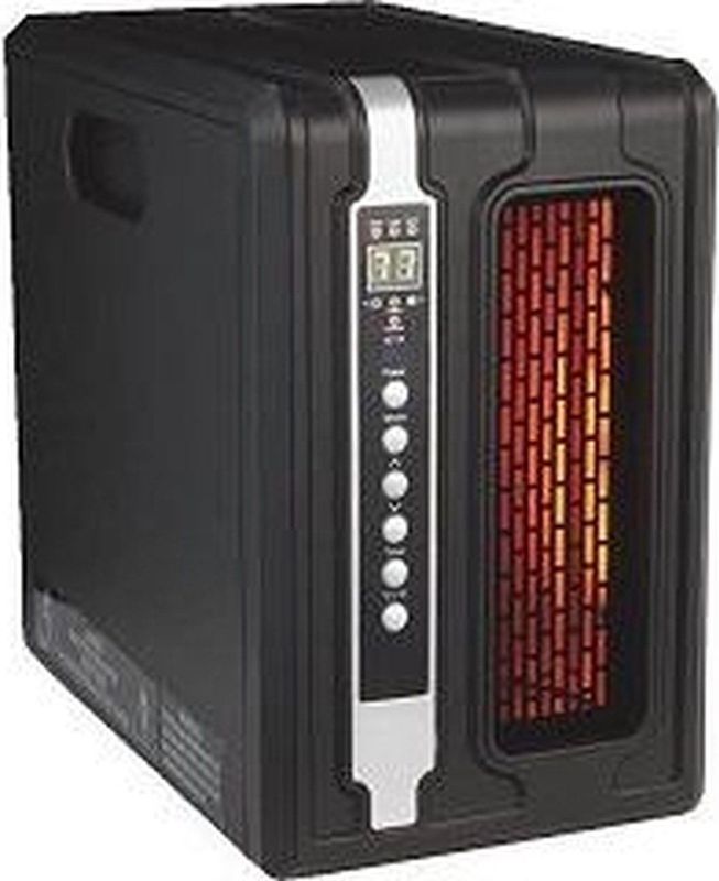 MontAna - GD9215BD1 - Infrarood Elektrische Kachel - Zwart - Met Afstandsbediening