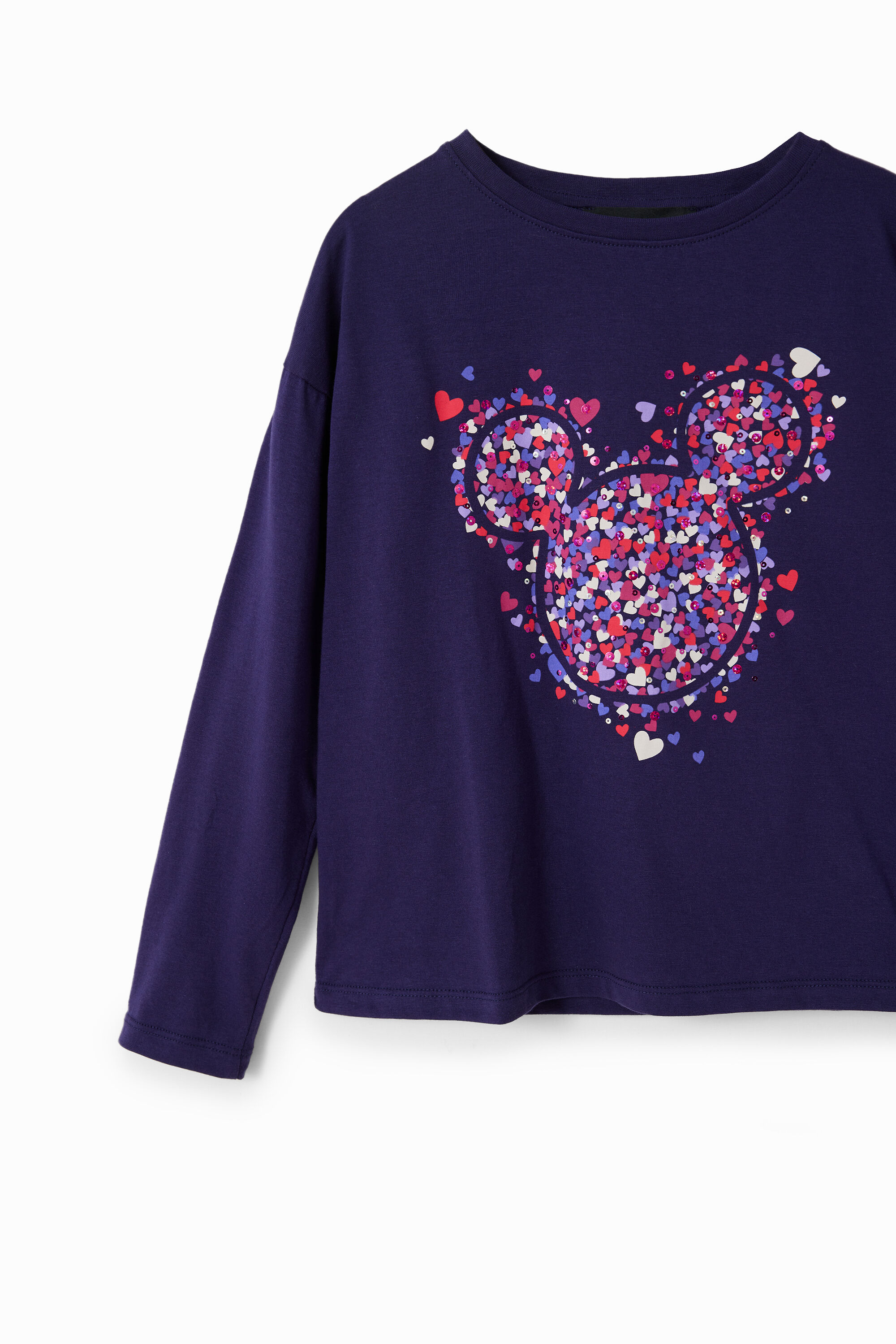 T-shirt cœurs Mickey Mouse