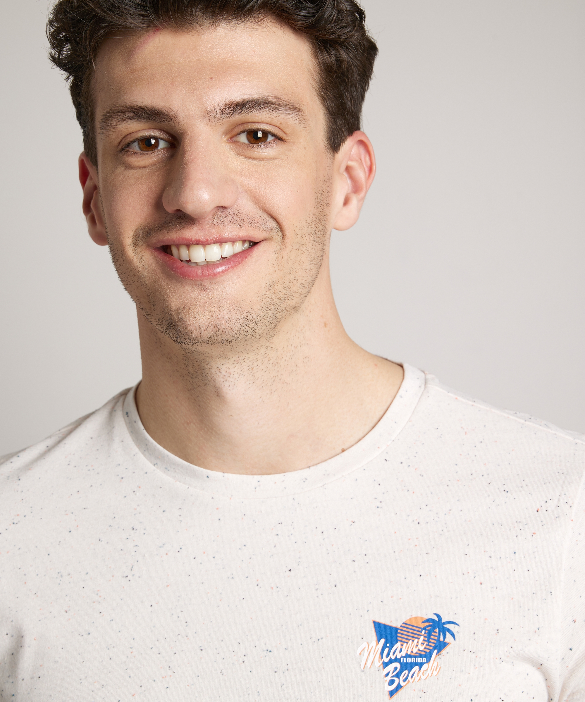 nappy t-shirt borstprint