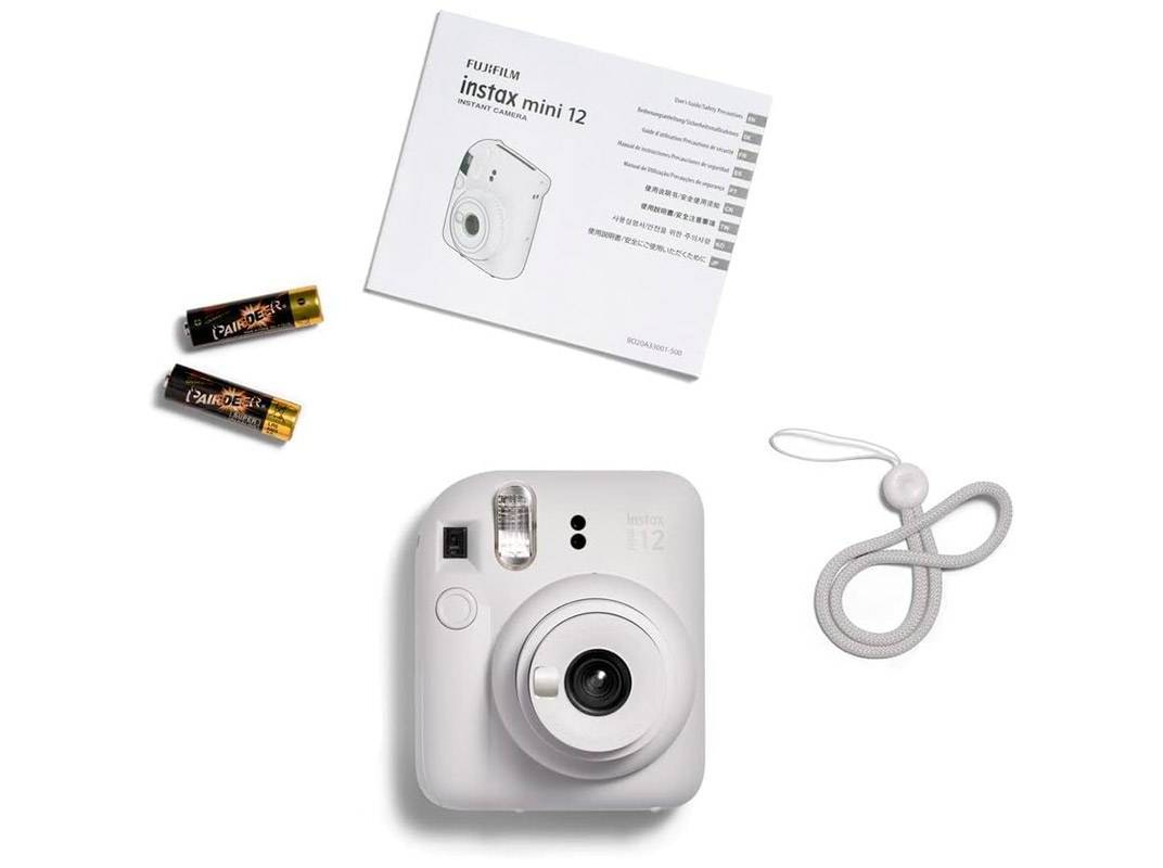 CAMARA ANALÓGICA FUJIFILM INSTAX MINI 12 WHITE