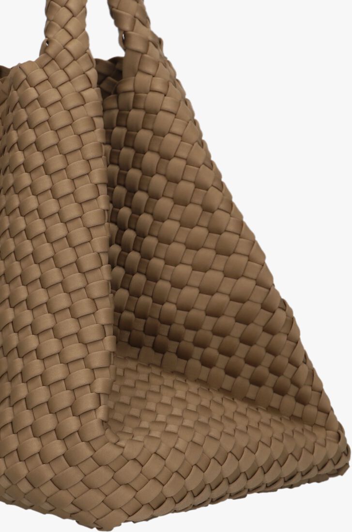 taupe marrea schoudertas medium