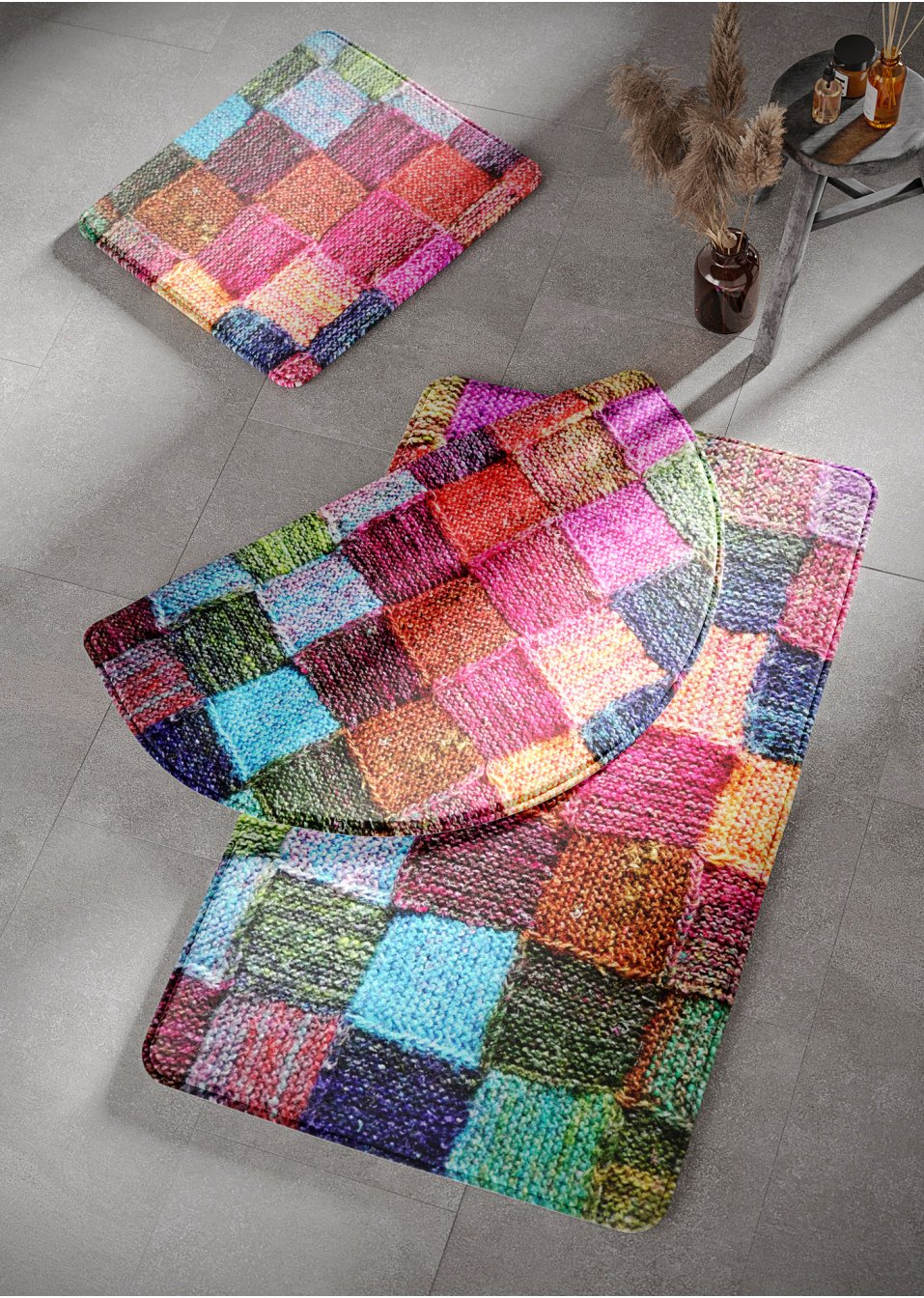 Tapis de salle de bain à mémoire de forme