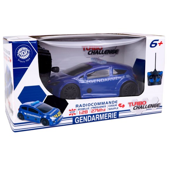 Voiture radiocommandée gendarmerie 1:28