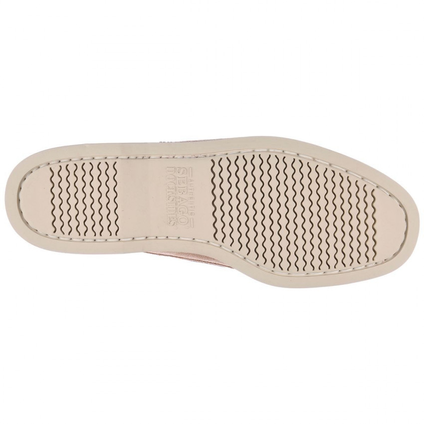 DOCKSIDES SUEDE Beige Camel-Chaussures bateaux pour homme en suede beige Portland