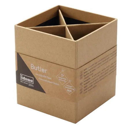 Idena Butler aus recyceltem Kraftpapier