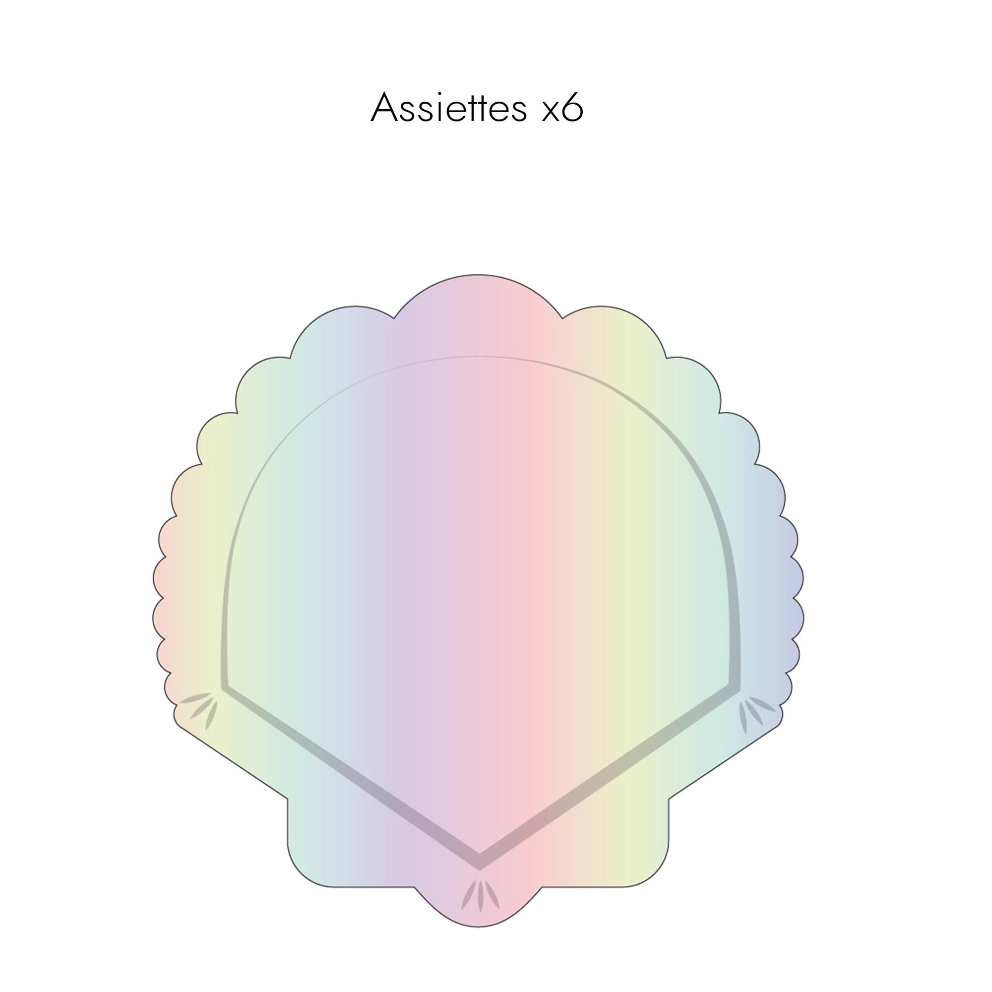 BOITE ANNIVERSAIRE SIRENE 53 PIECES