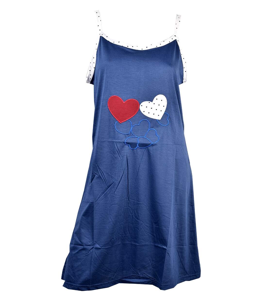 Chemise de Nuit Fantaisie HUMORISTIQUE 1063 MARINE