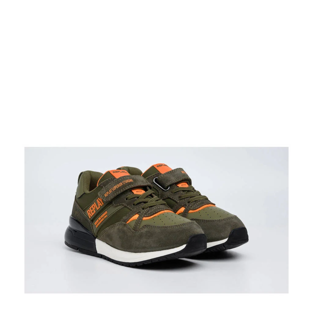 REPLAY Shoot JR 13sneakers groen