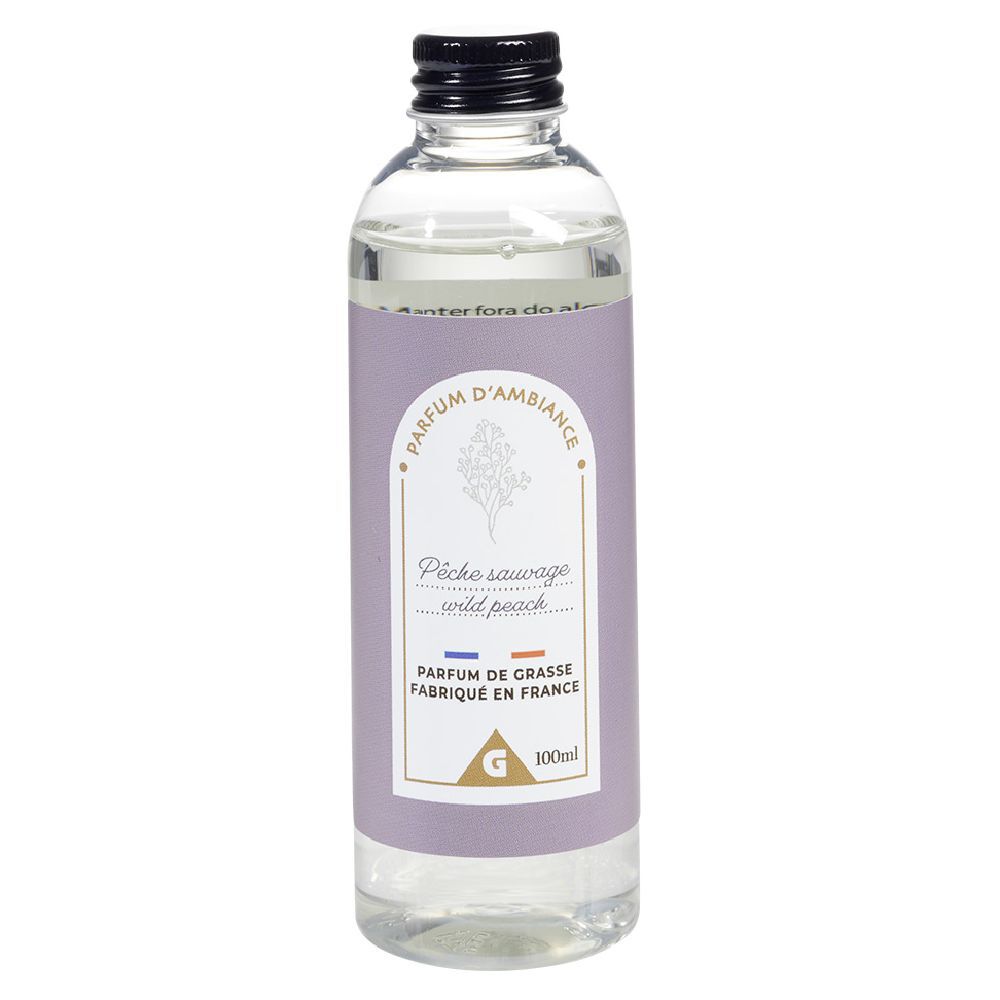 Recharge pour diffuseur senteur pêche sauvage 100ml