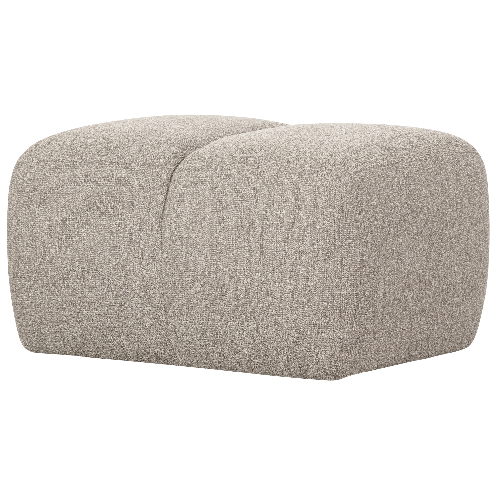 Poef Mojo Mojo Poef 45X84X64 cm- Bouclé - Beige Melange