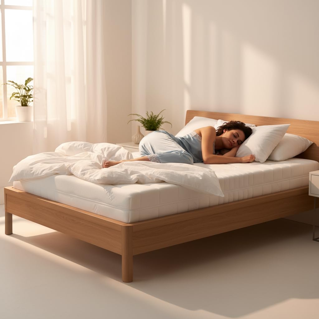 Matratze 90x200 cm H2/H3/H4/H5 – 7-Zonen Wendematratze Kaltschaum – 24 cm hoch – orthopädisch & ergonomisch – hart/weich – Öko-Tex Zertifiziert Schlafkomfort