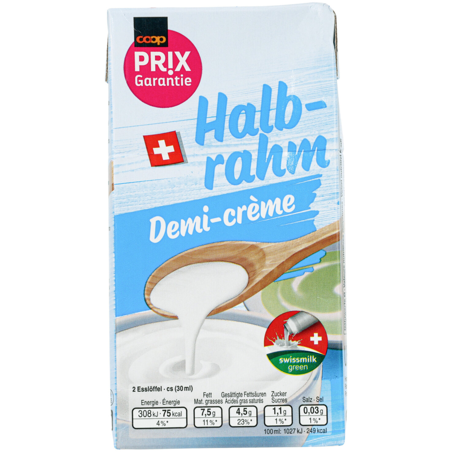 Prix Garantie Halbrahm 25% UHT