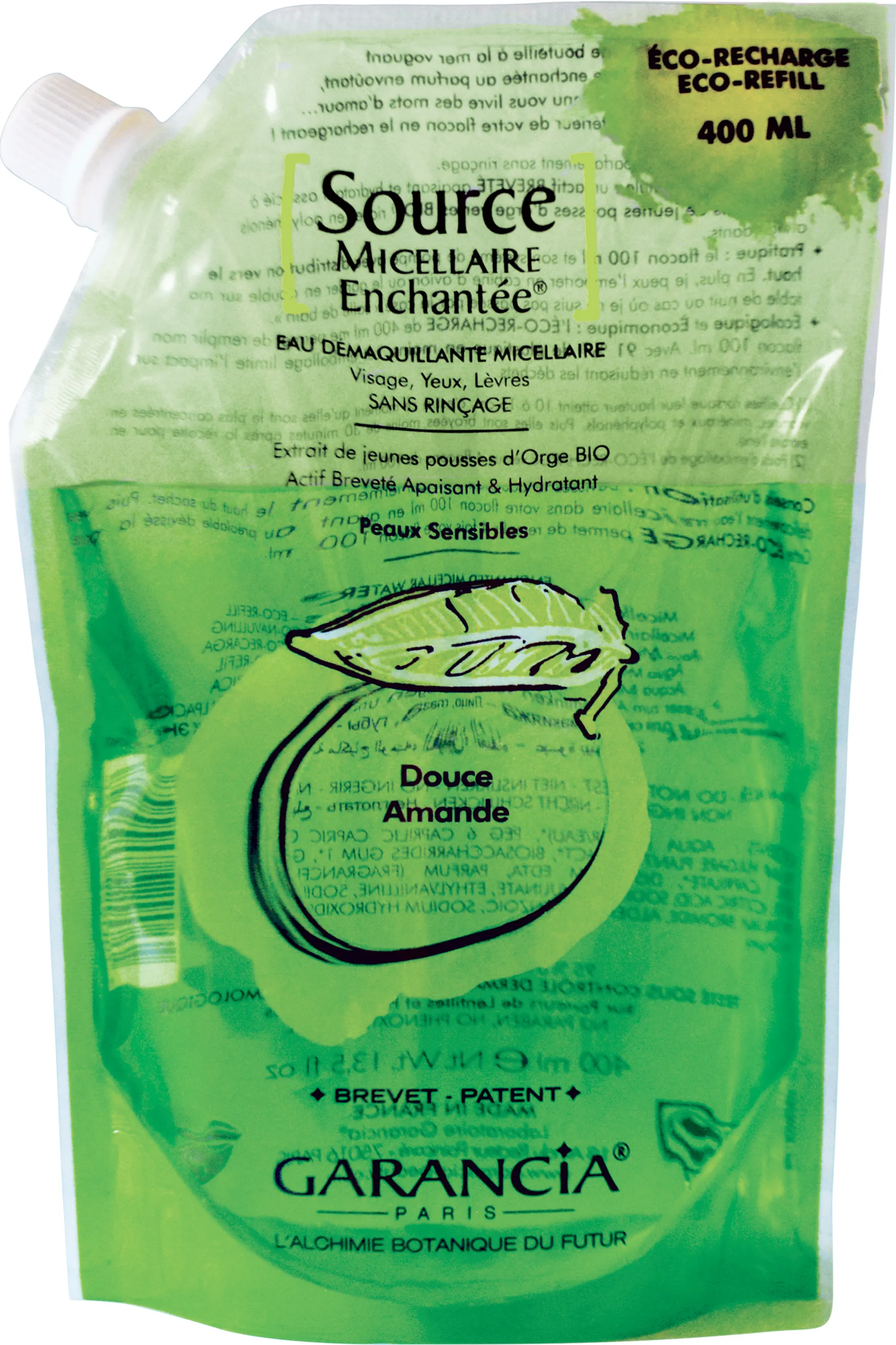 Garancia Eau source micellaire Enchantée® rechargeable-400 ml