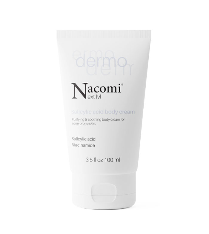 Nacomi - *Dermo* - Creme de corpo purificante com Ácido Salicílico - Pele acneica