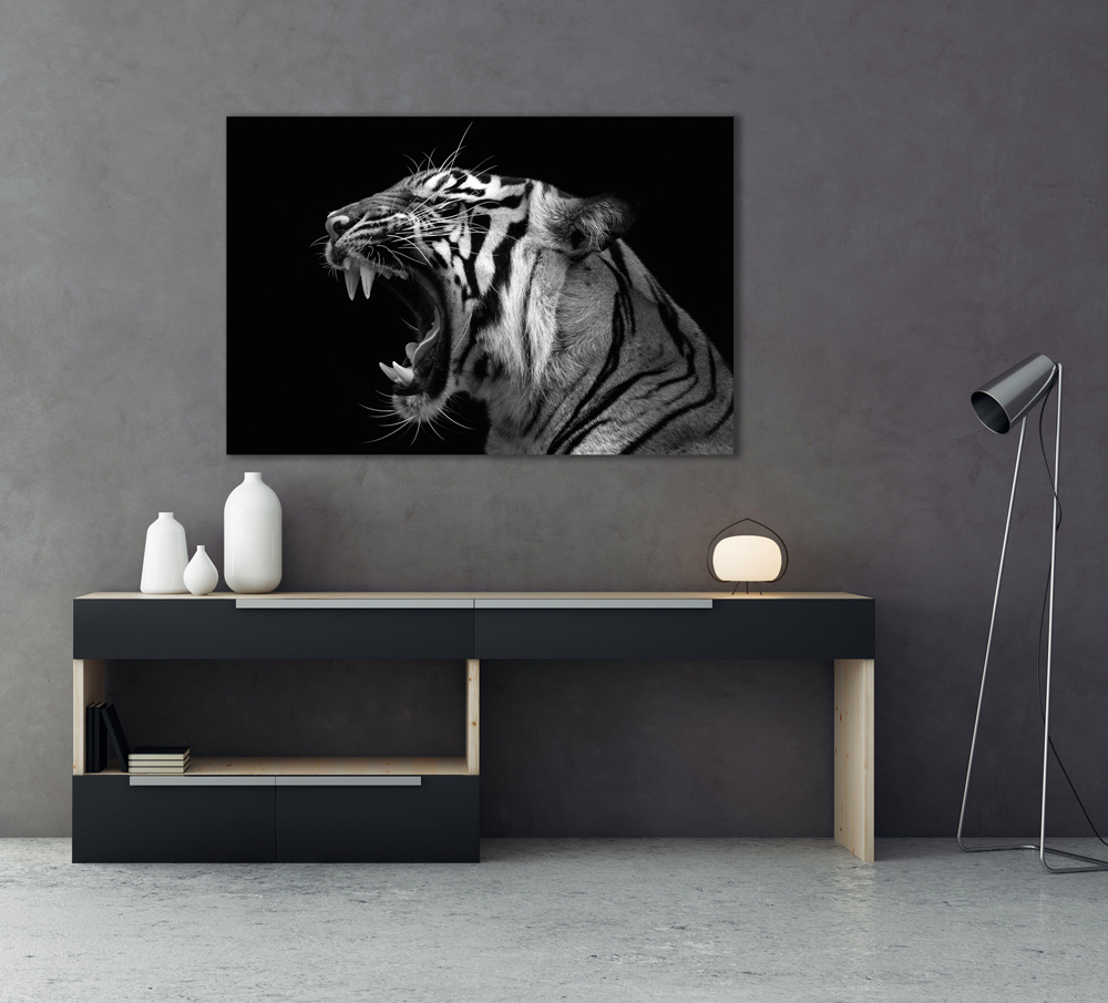 Akustikbild FAUCHENDER TIGER 80x120cm, 7kg