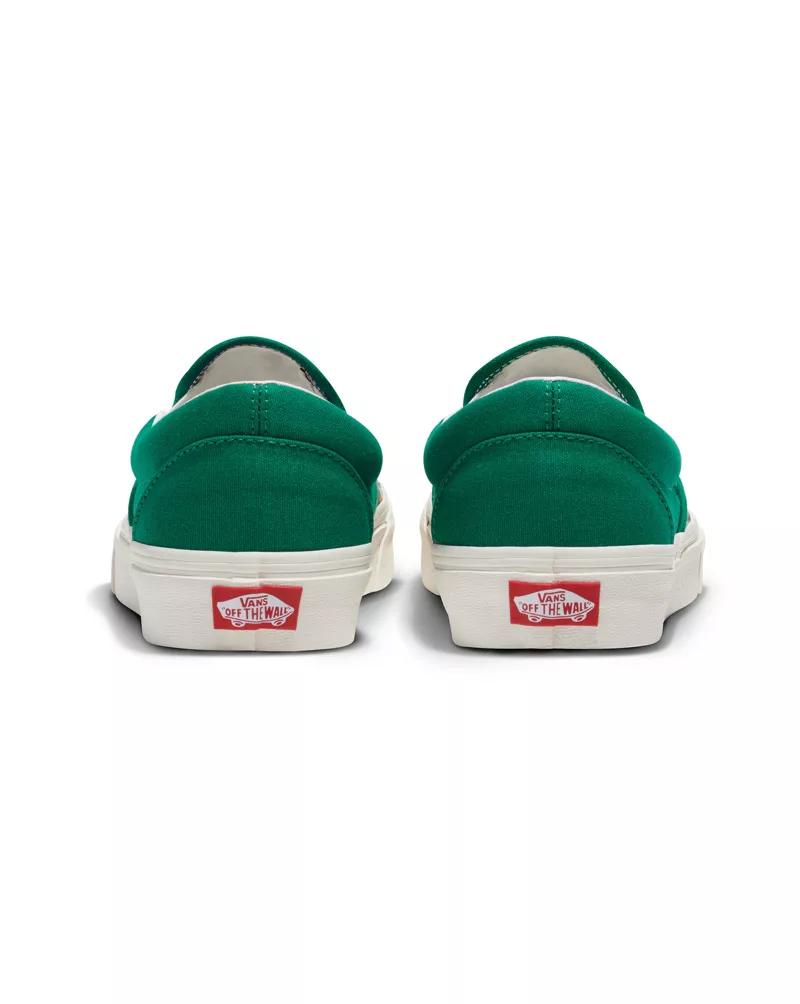 Customs Image Library Green Floral Slip-On Shoe